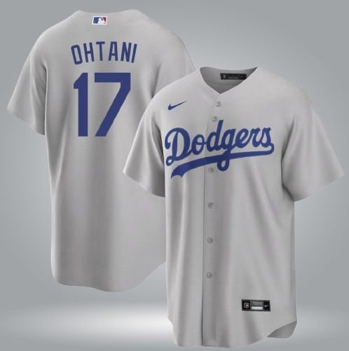 Men & Women & Youth Los Angeles Dodgers 17 Shohei Ohtani Gray Cool Base Stitched Jersey,We sell and wholesale Men & Women & Youth Los Angeles Dodgers 17 Shohei Ohtani Gray Cool Base Stitched Jersey on line form chian!